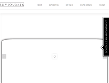 Tablet Screenshot of enviouskin.com